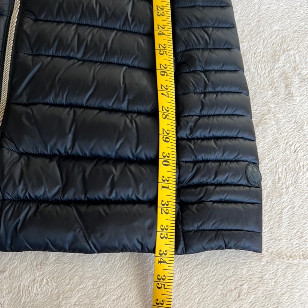 Save The Duck Black Puffer Vest - Picture 4 of 7